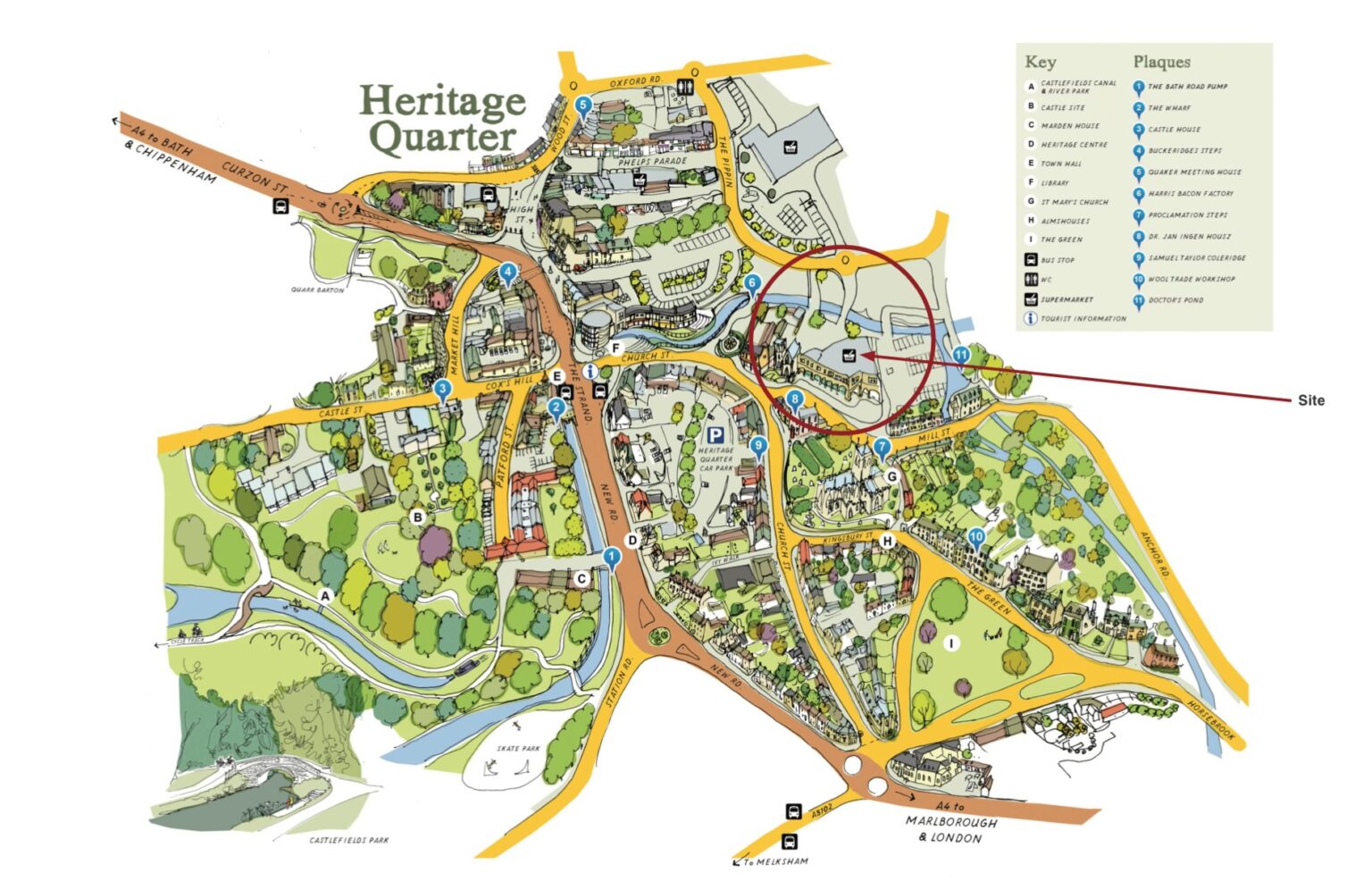 New Homes coming soon to the historic Market Town of Calne, Wiltshire ...